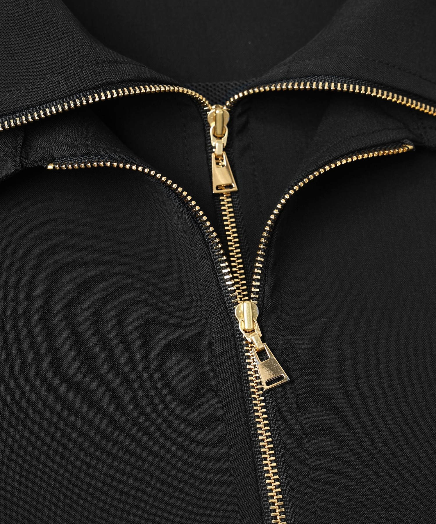 Relax Dry Stretch Half Zip Layerd Collar Pullover