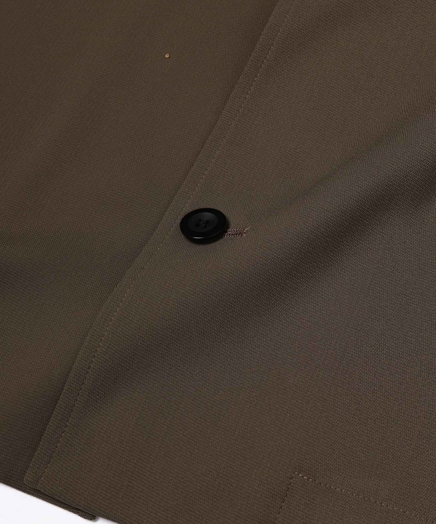 Dry Stretch Cloth Drawstring Short Sleeve Shirt
