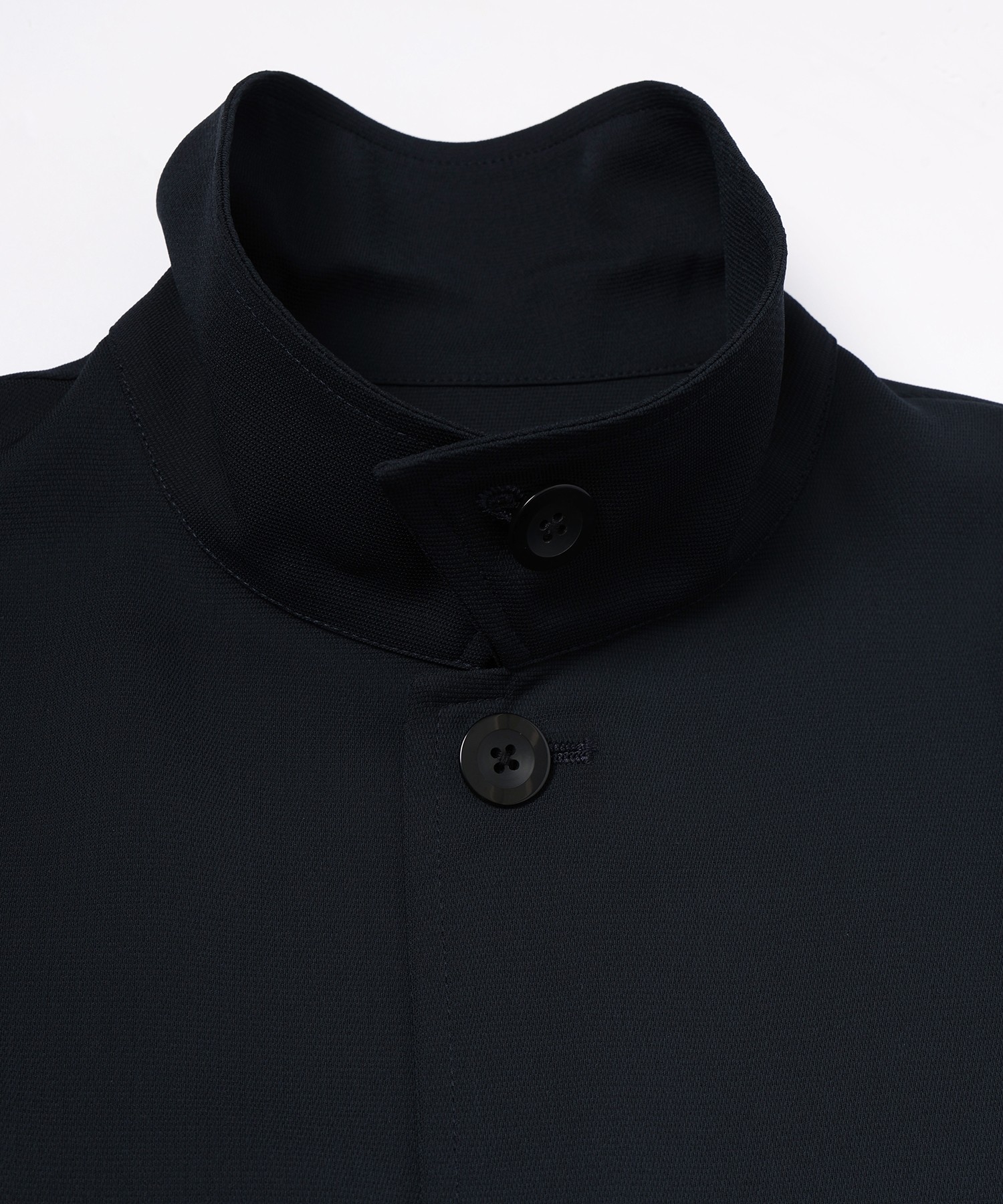 Dry Stretch Cloth Drawstring Short Sleeve Shirt
