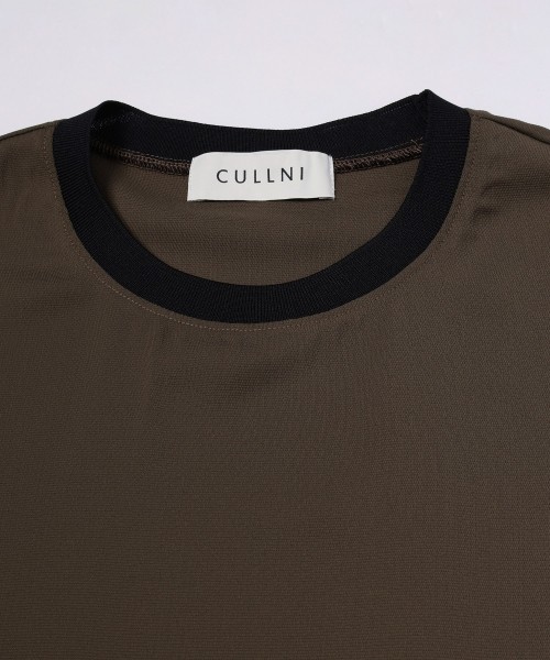 Dry Stretch Cloth Drawstring Short Sleeve Pullover