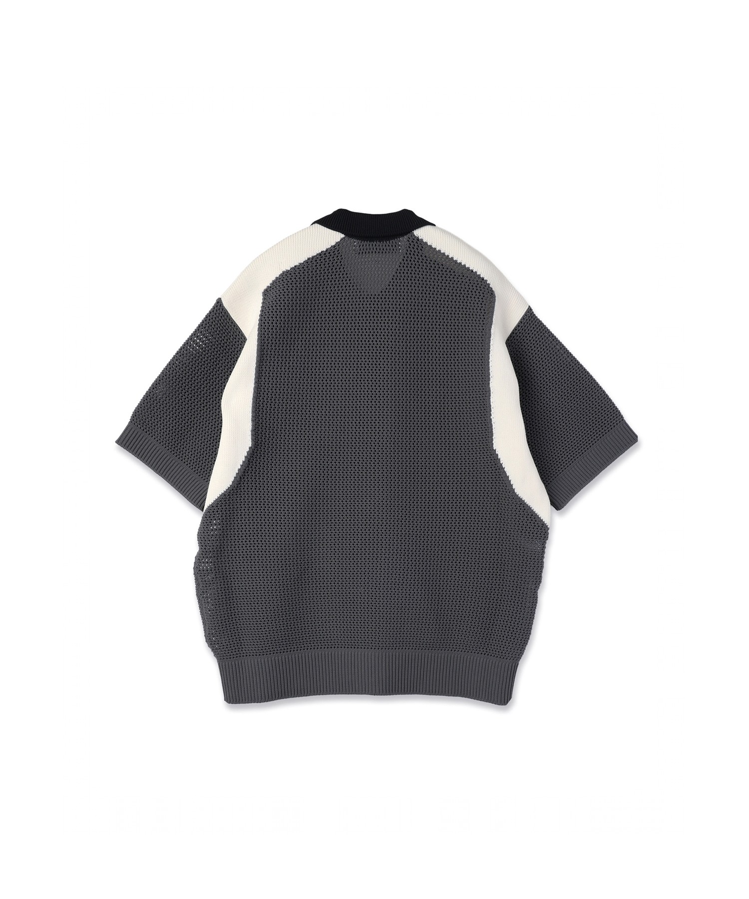 Mesh Knit Short Sleeve Jacket