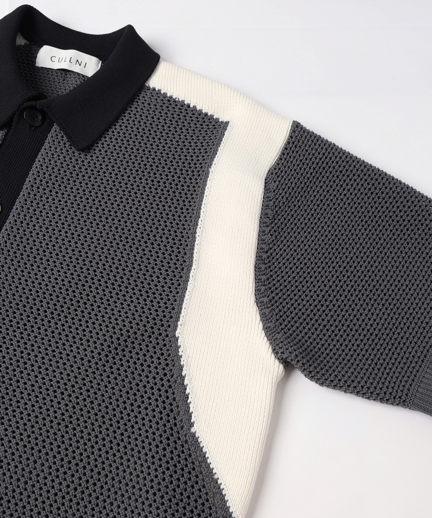 Mesh Knit Short Sleeve Jacket