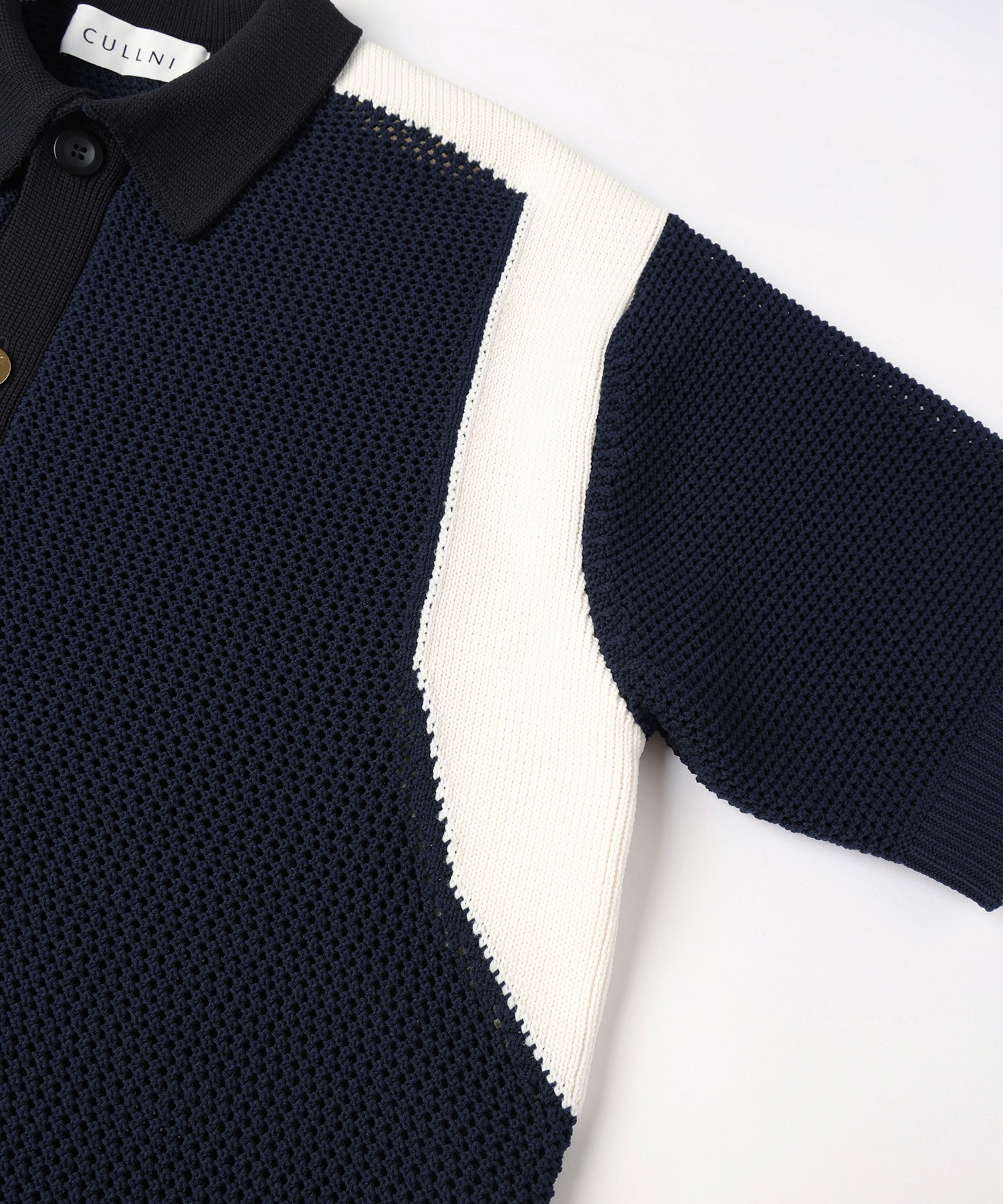 Mesh Knit Short Sleeve Jacket