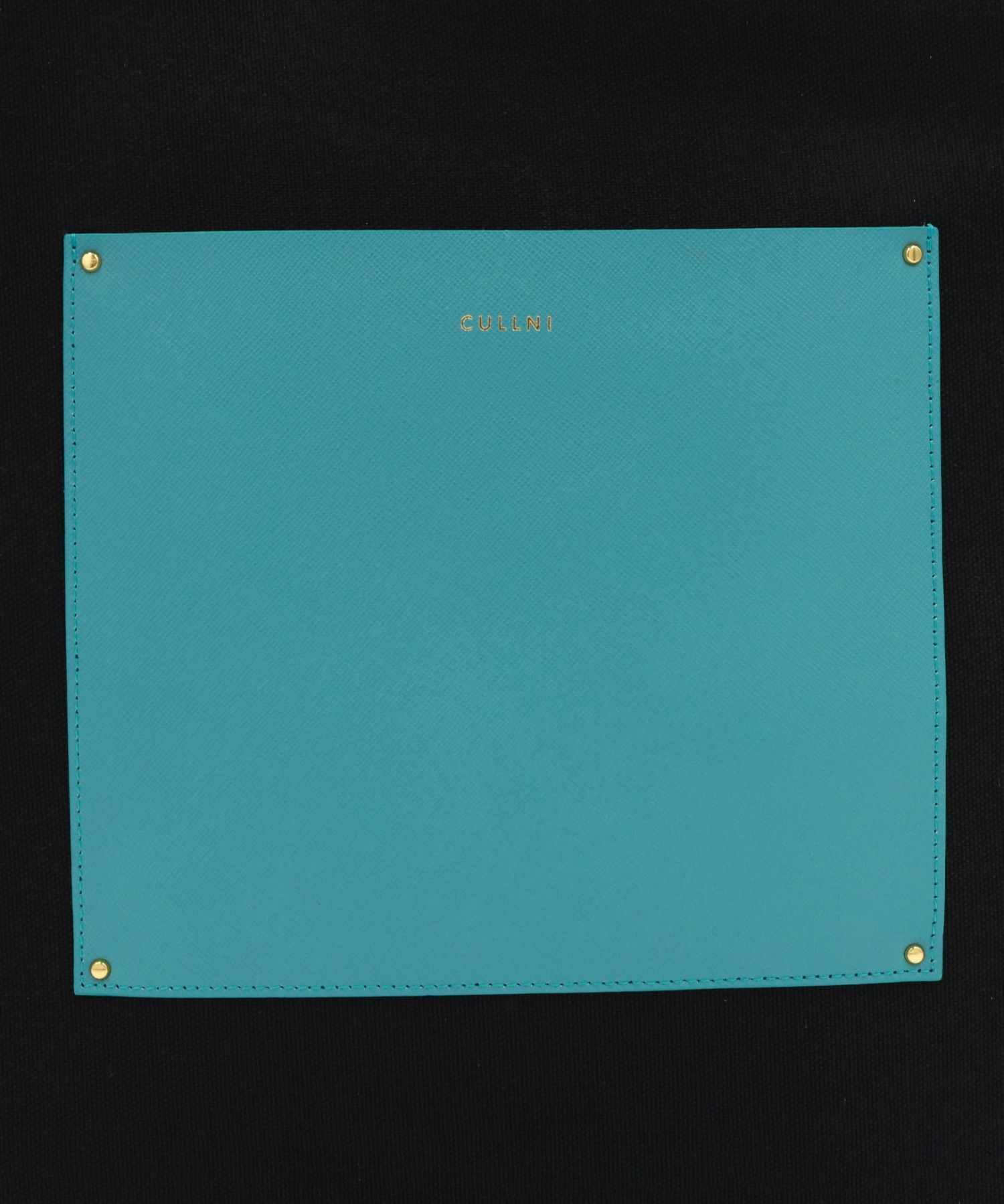 Leather Pocket Canvas Tote Bag