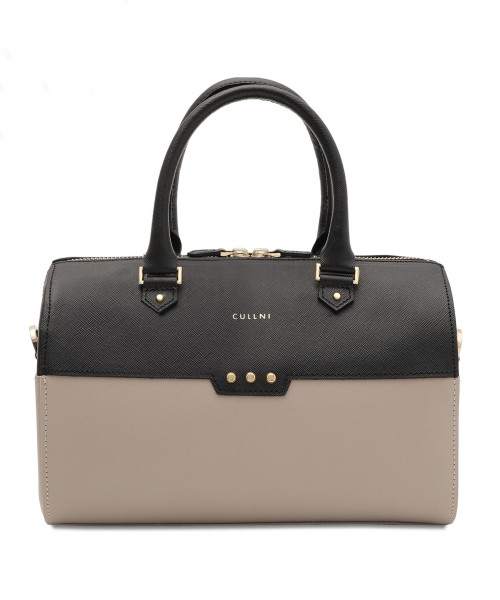 Leather Mini Boston Hand Bag