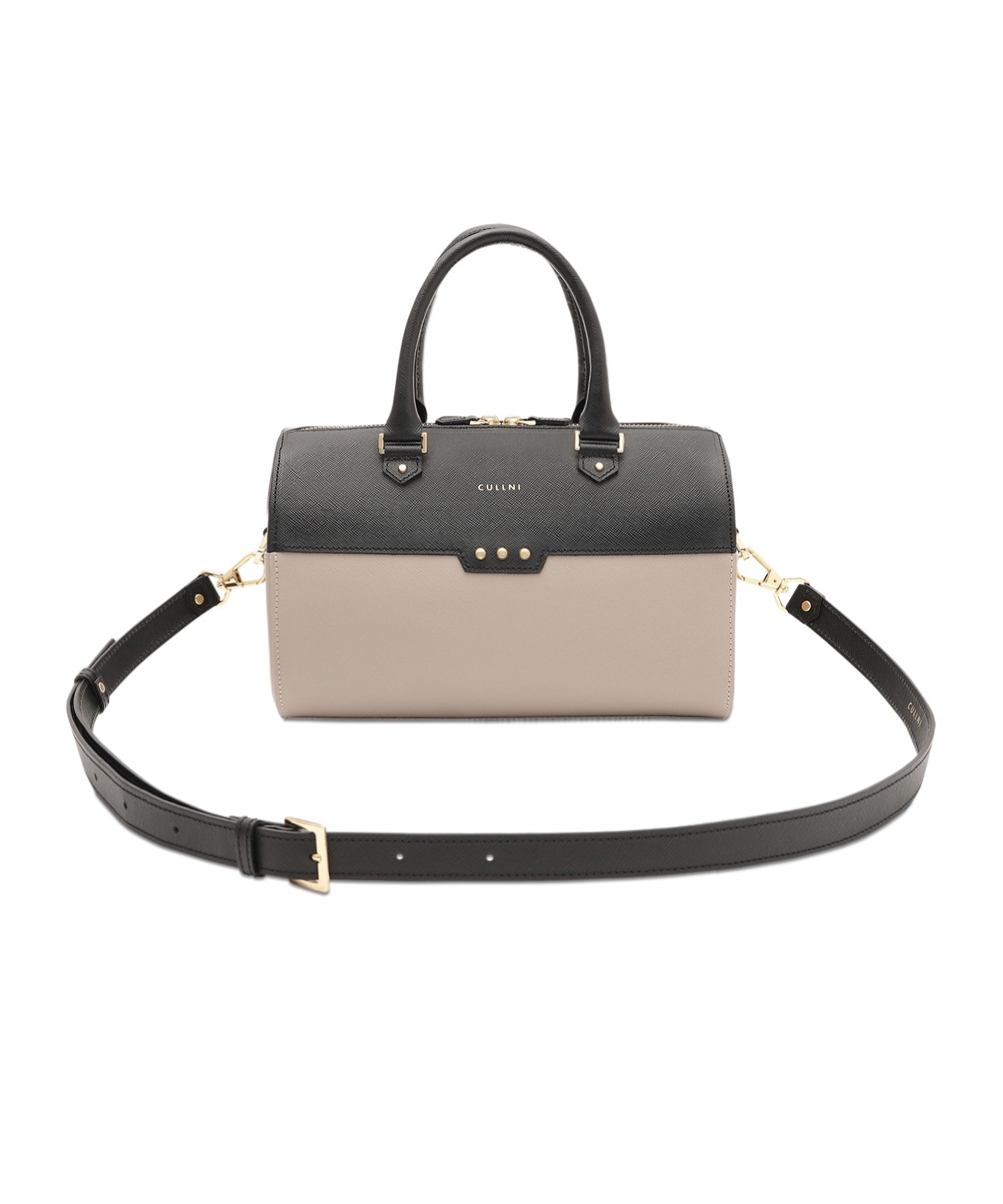 Leather Mini Boston Hand Bag