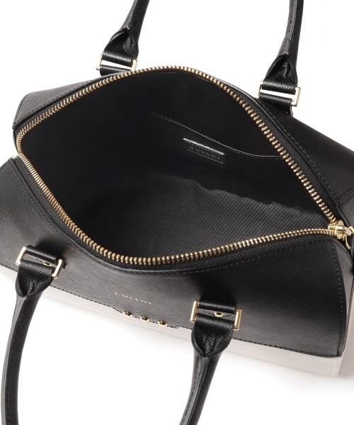 Leather Mini Boston Hand Bag