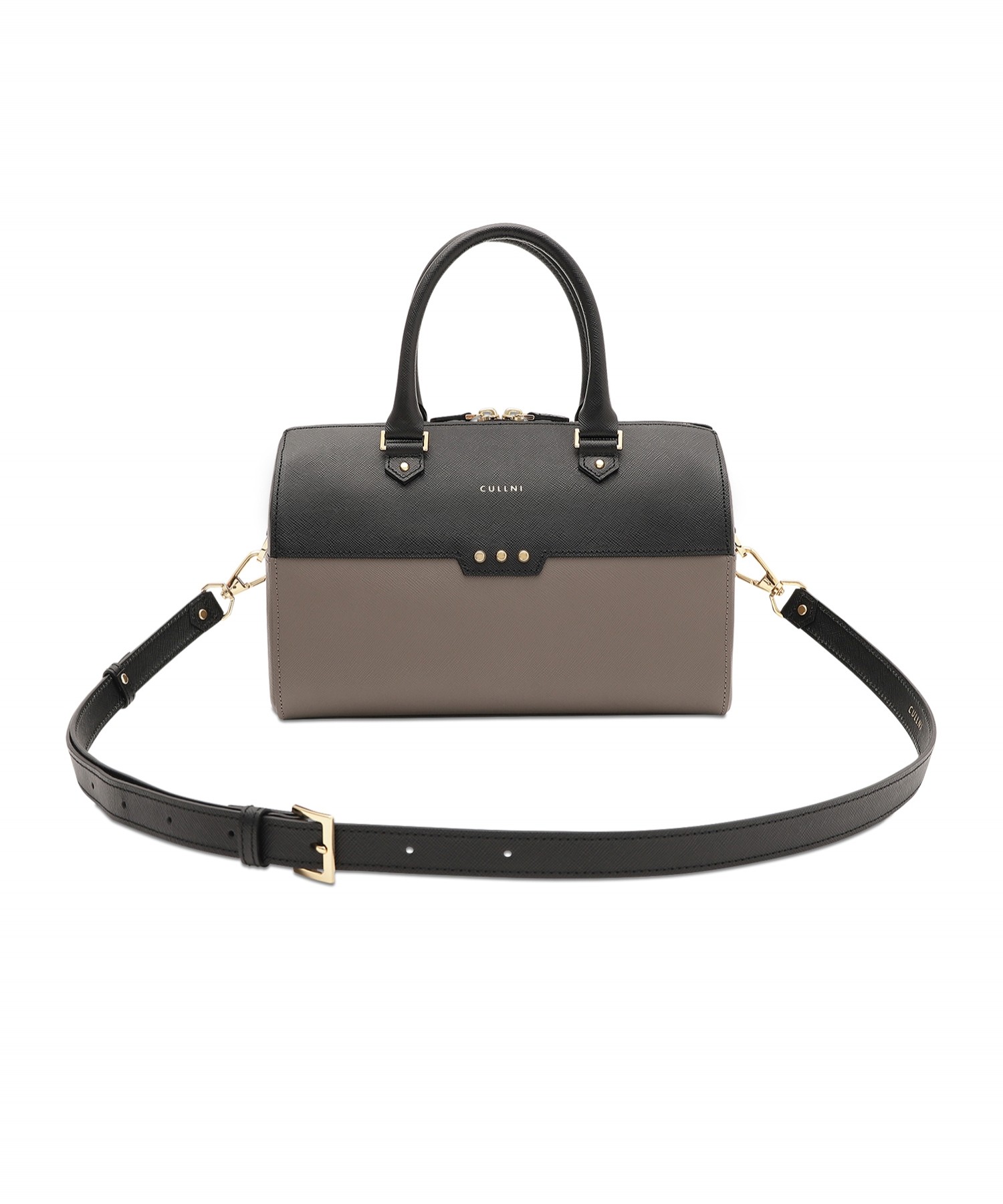 Leather Mini Boston Hand Bag