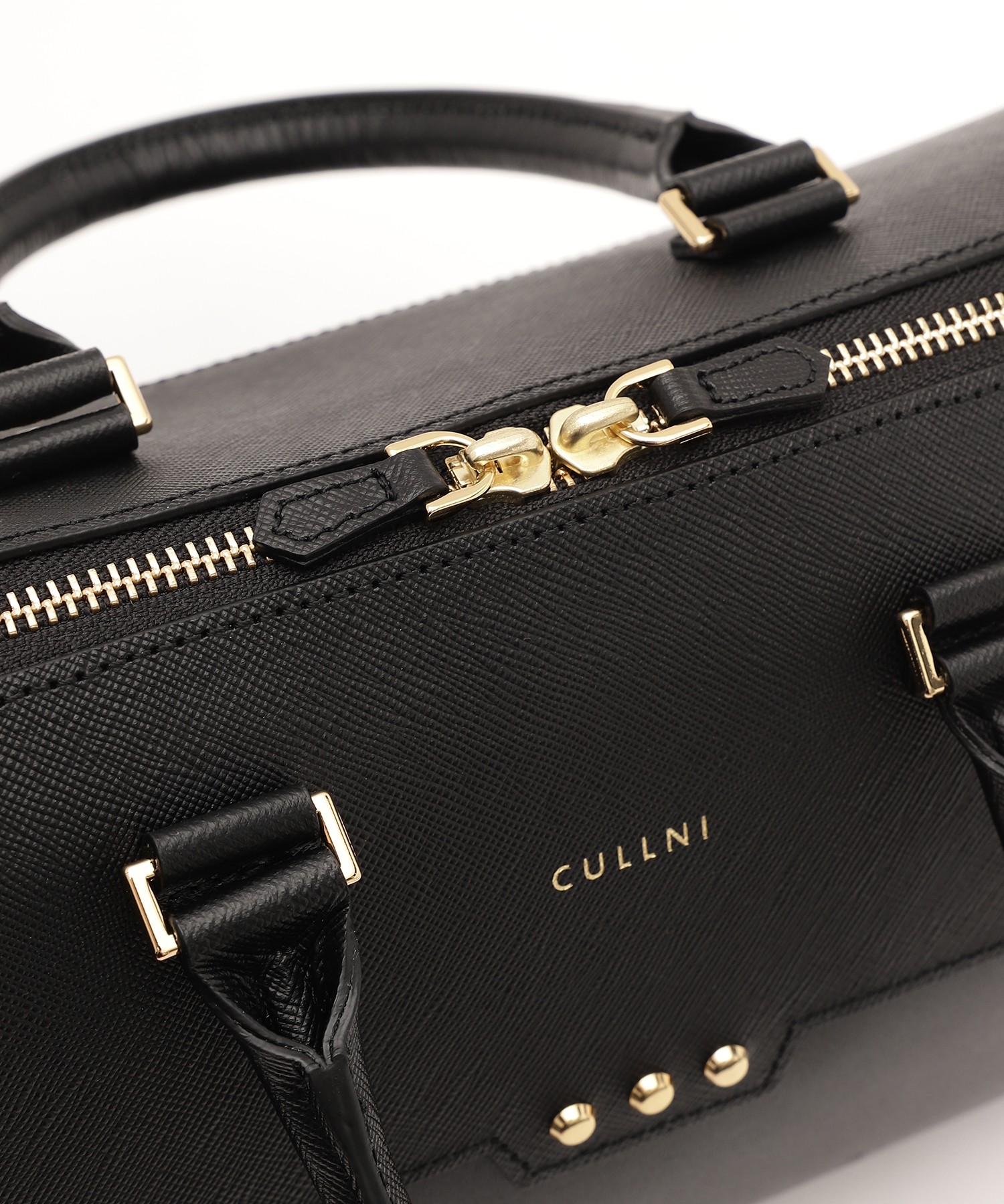 Leather Mini Boston Hand Bag