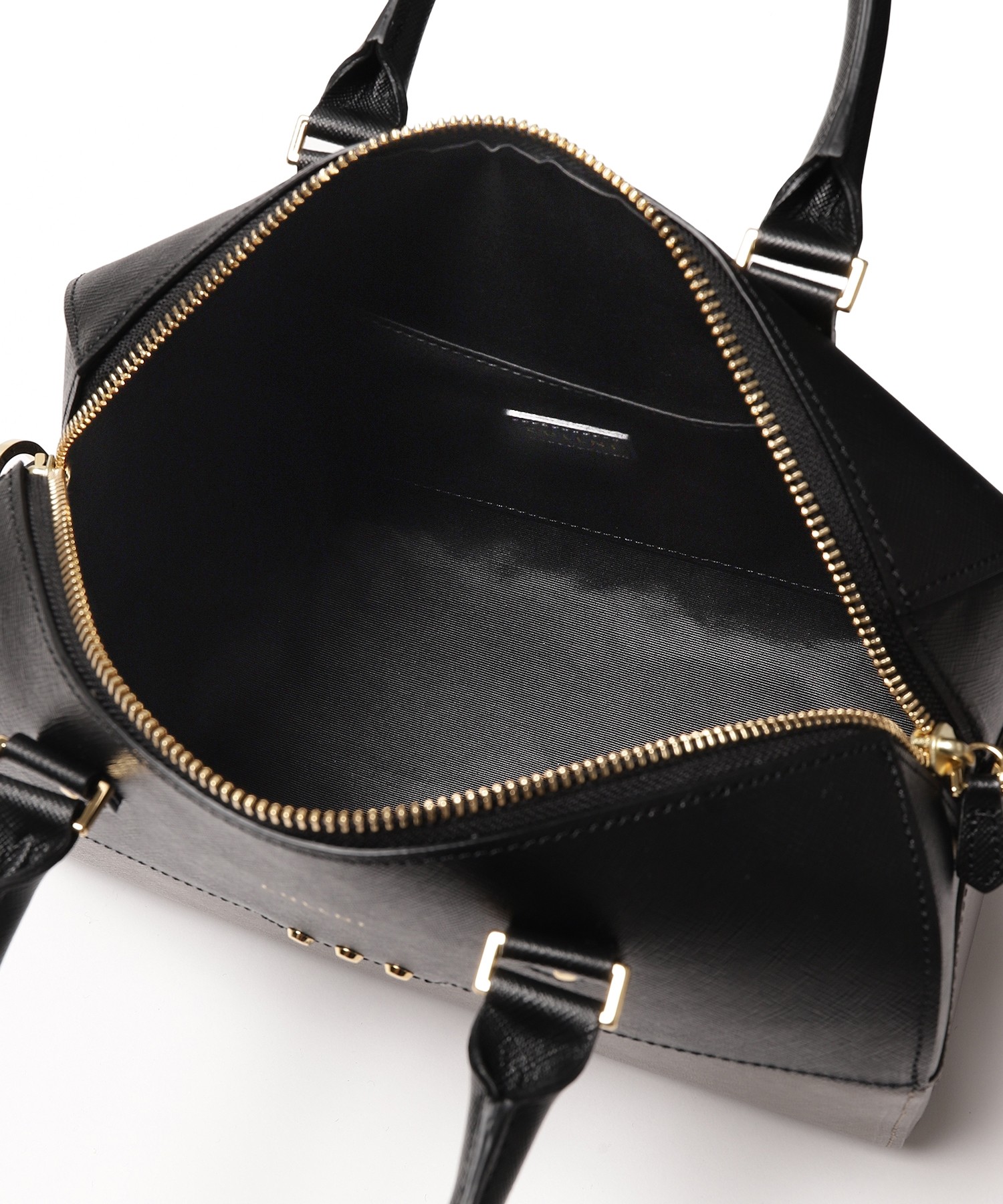 Leather Mini Boston Hand Bag