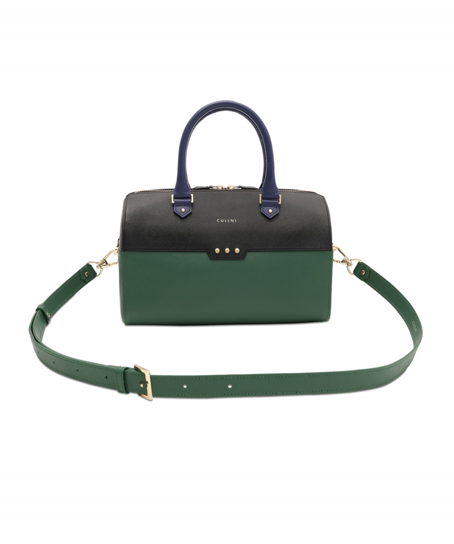 Leather Mini Boston Hand Bag