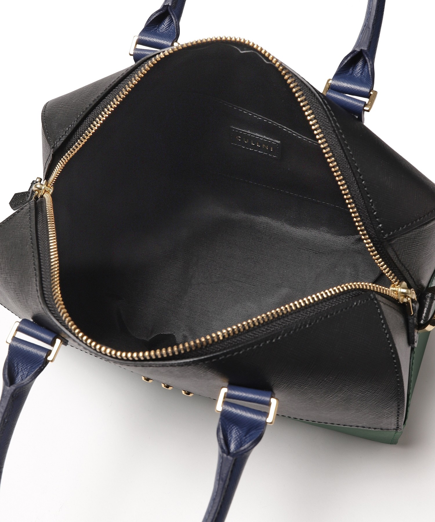 Leather Mini Boston Hand Bag