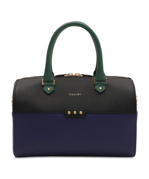 Leather Mini Boston Hand Bag