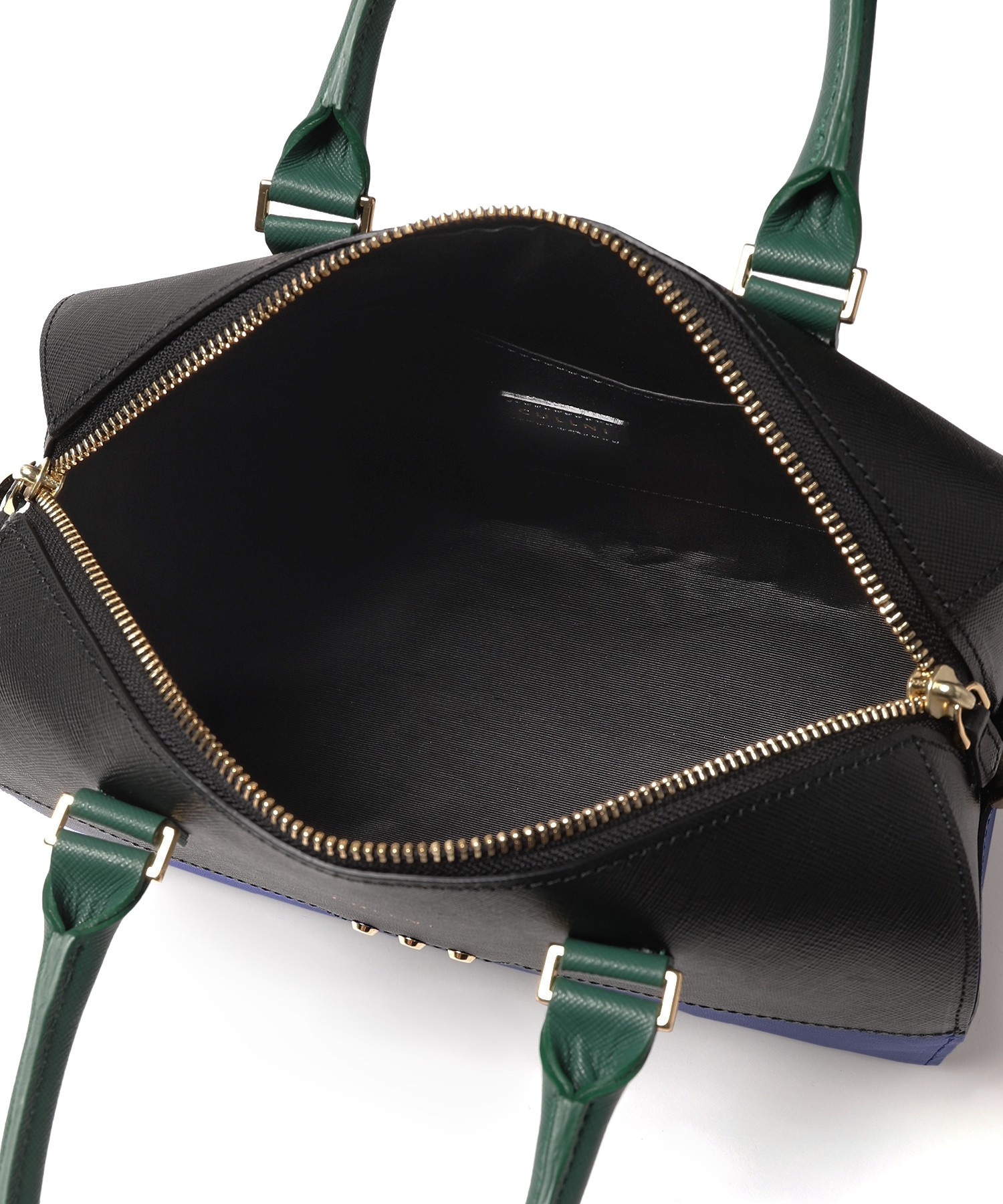 Leather Mini Boston Hand Bag