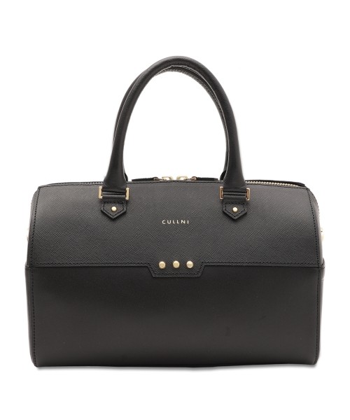 Leather Mini Boston Hand Bag