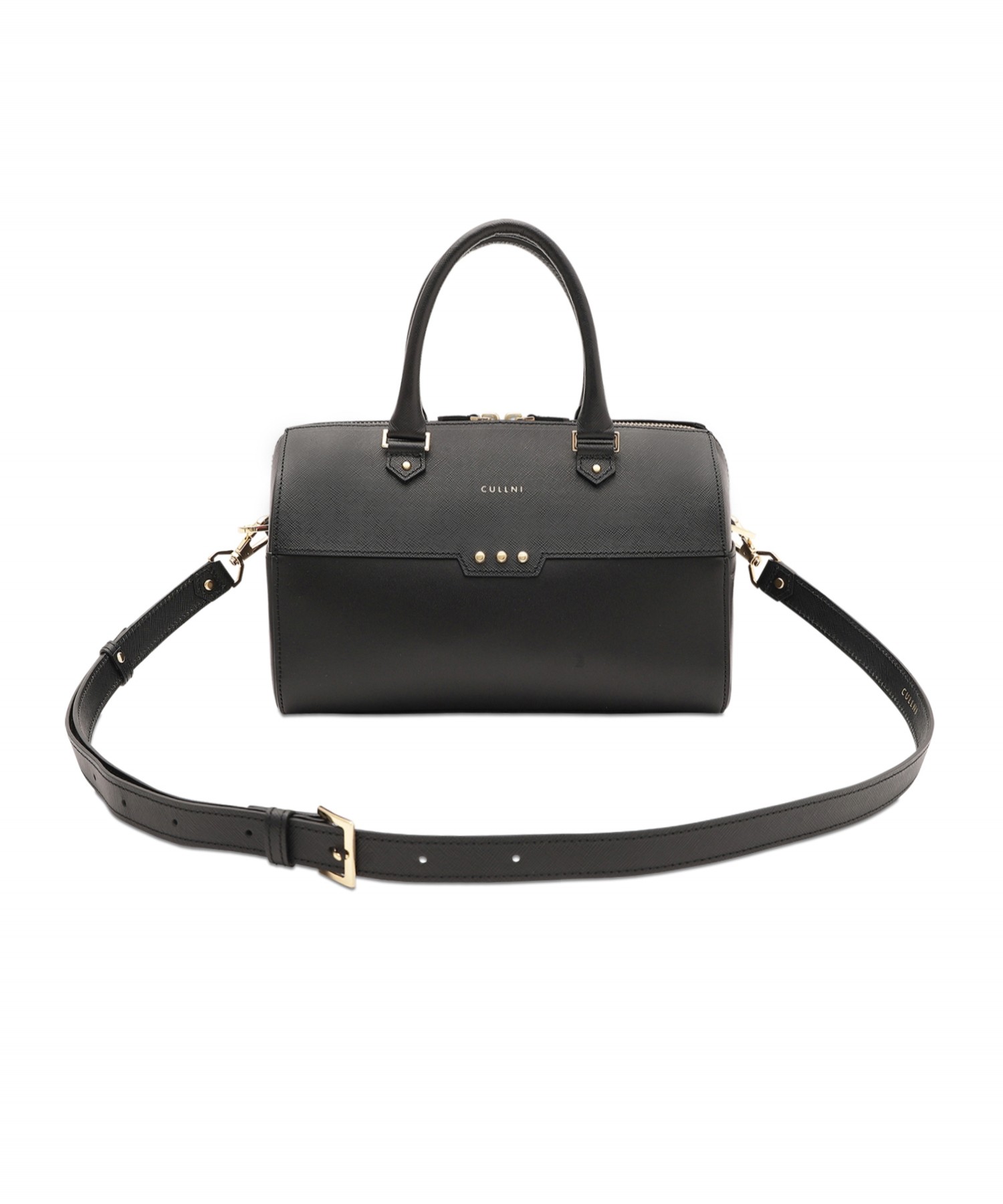 Leather Mini Boston Hand Bag