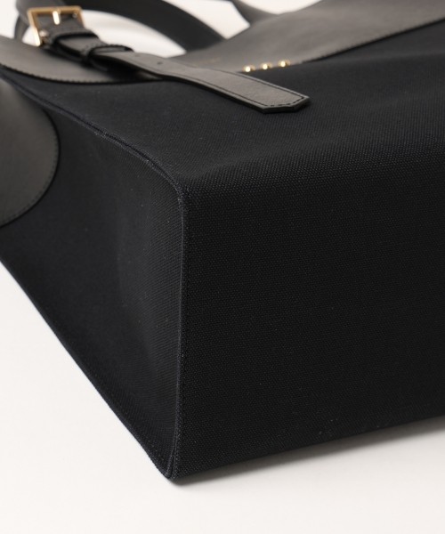 CULLNI ONLINE STORE / Belt Handle Leather & Canvas