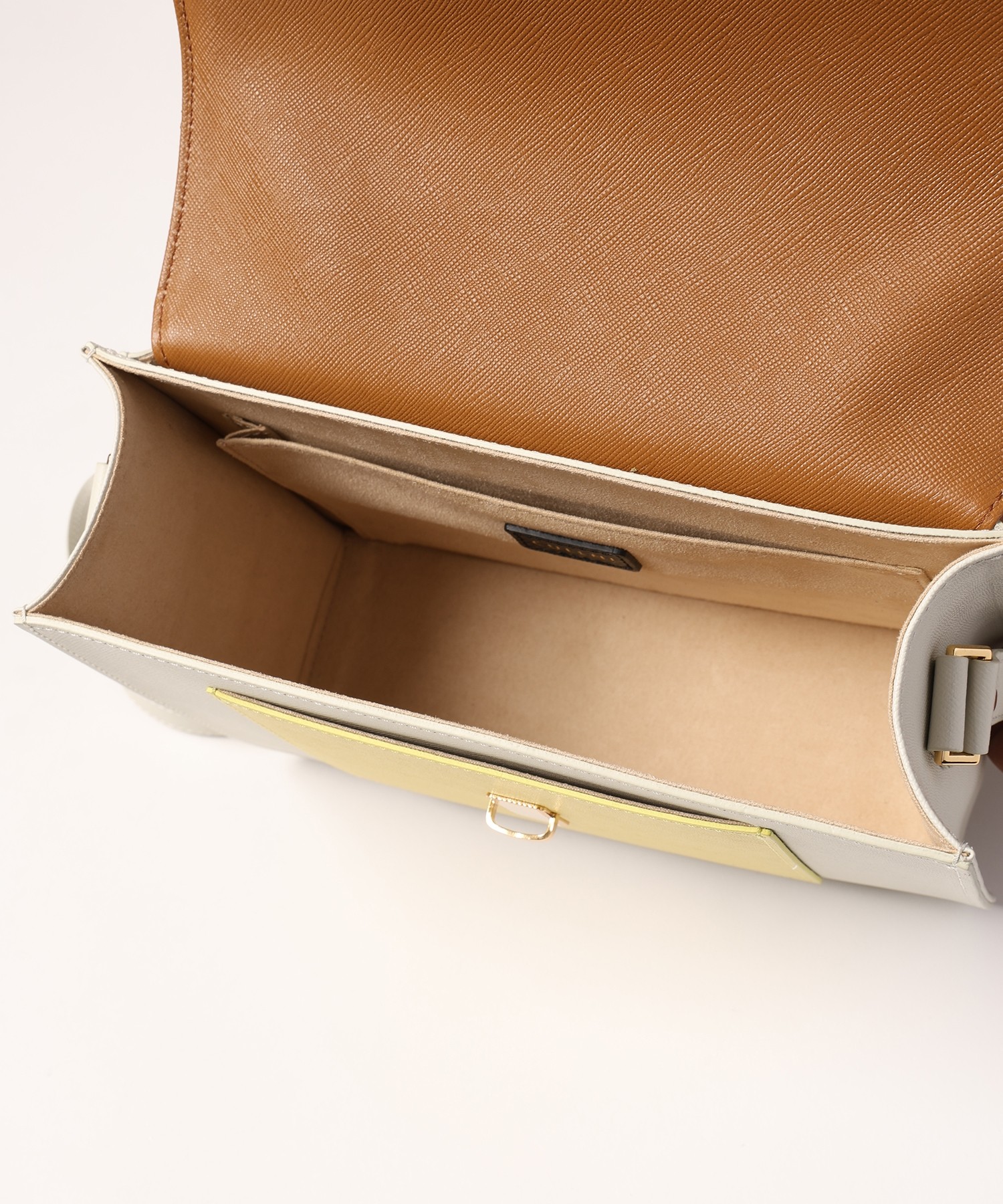 Leather Flap Shoulder Bag