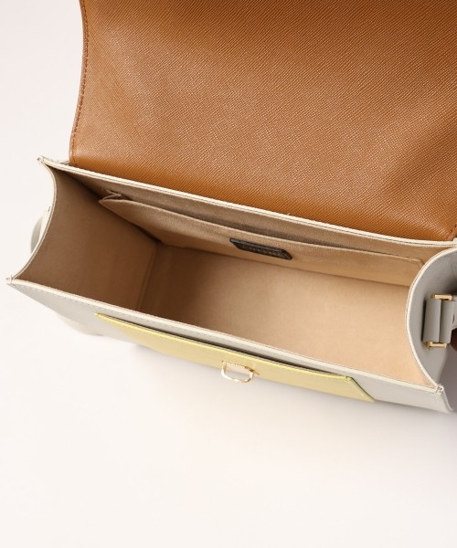 Leather Flap Shoulder Bag