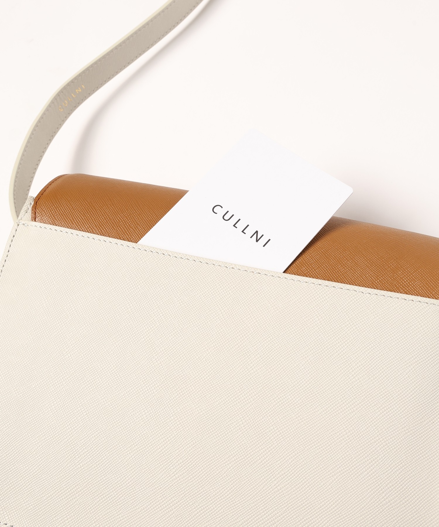 Leather Flap Shoulder Bag