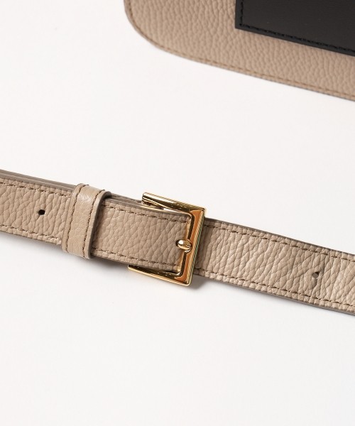 Leather Flap Shoulder Bag