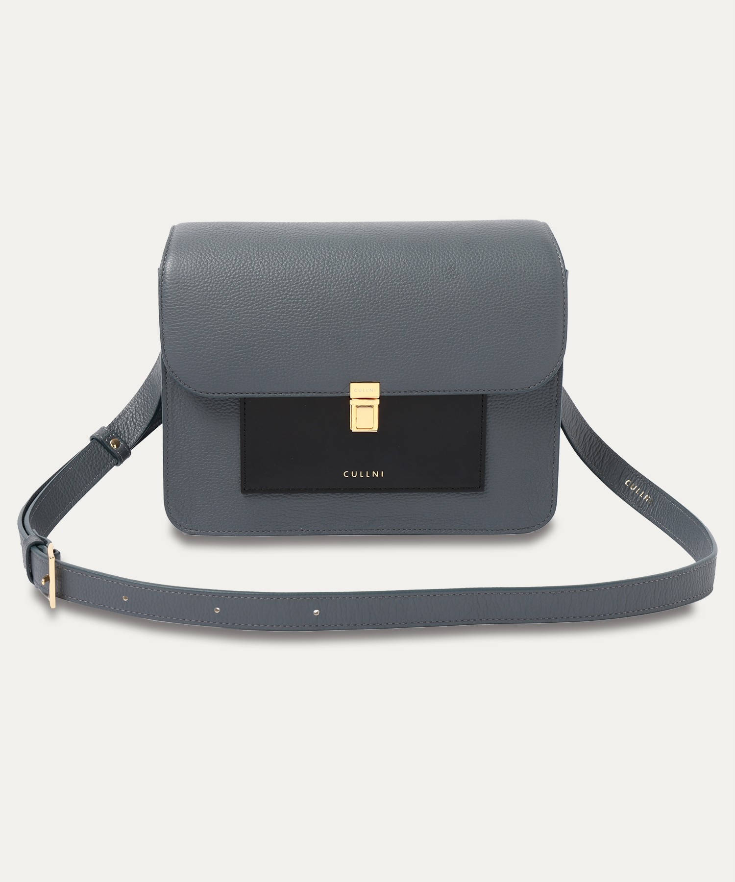 Leather Flap Shoulder Bag