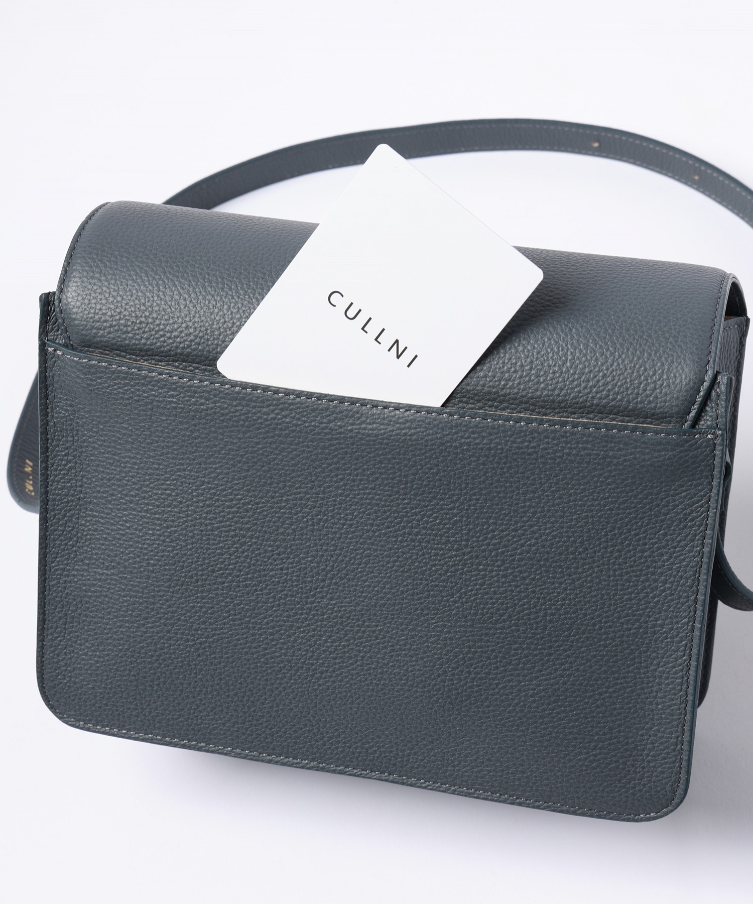 Leather Flap Shoulder Bag