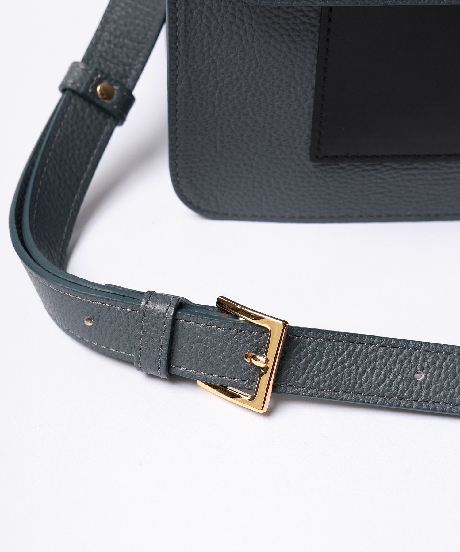 Leather Flap Shoulder Bag