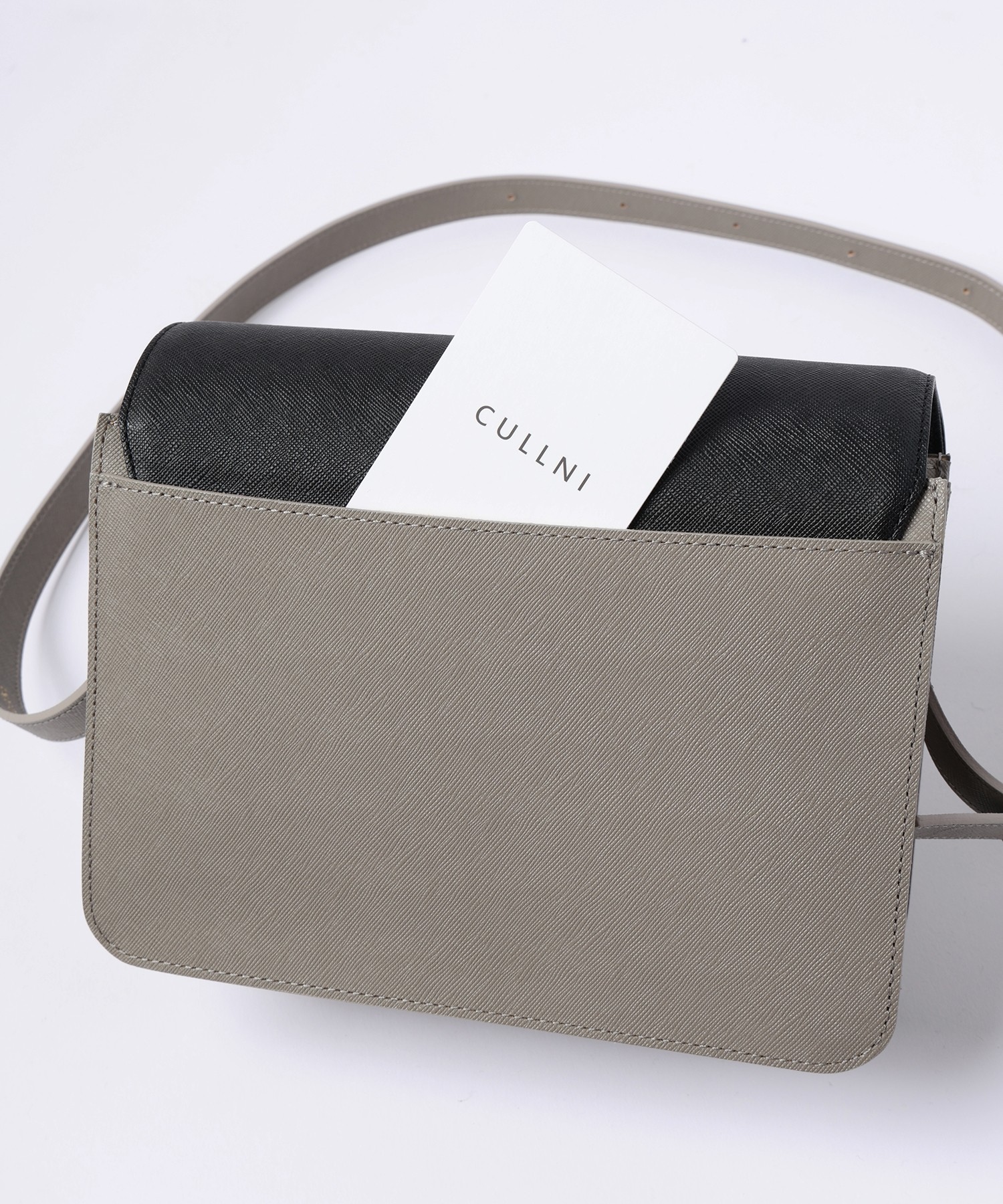 Leather Flap Shoulder Bag