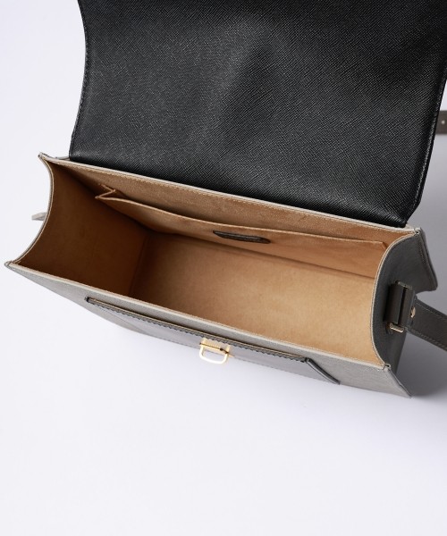 Leather Flap Shoulder Bag