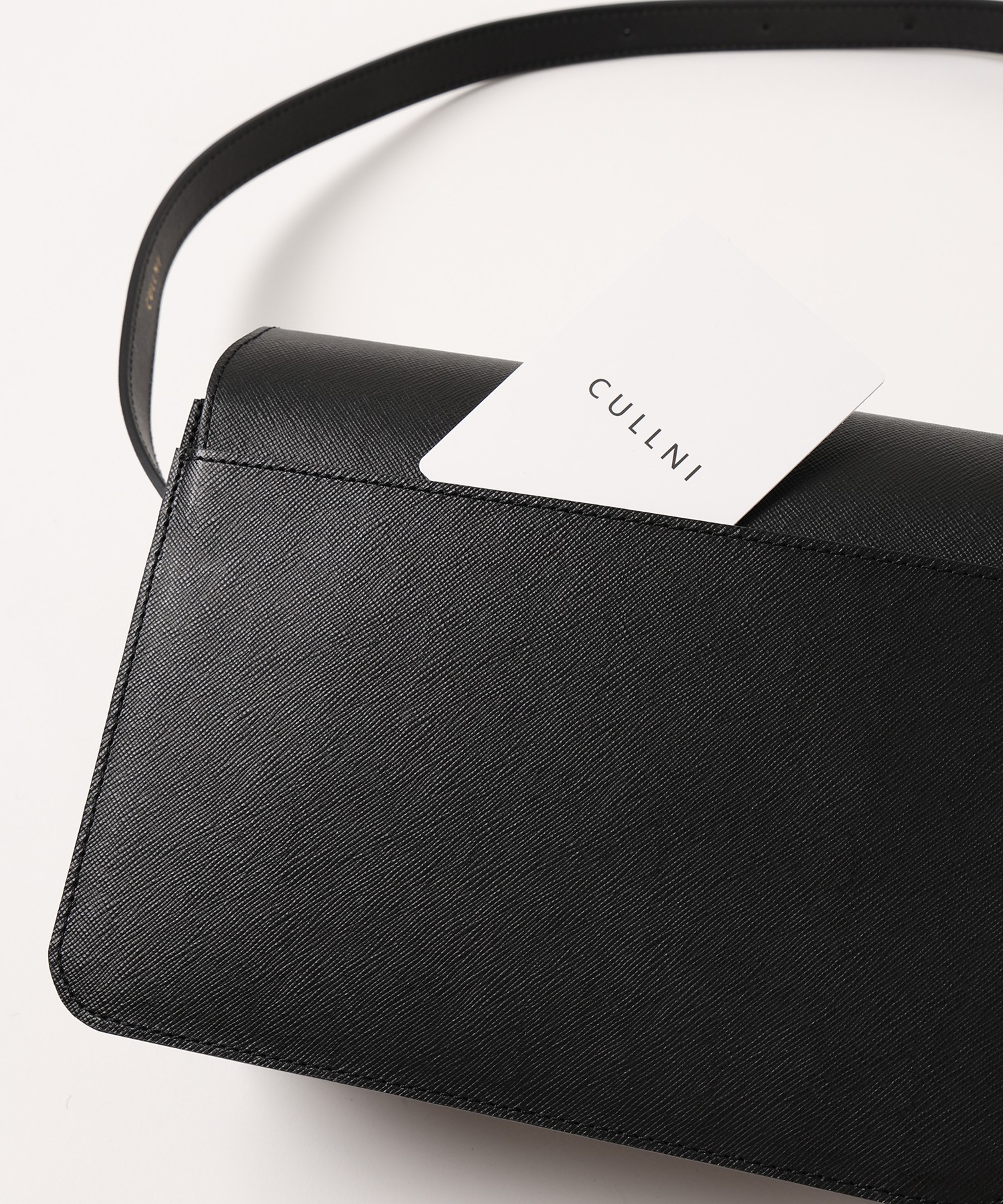 Leather Flap Shoulder Bag