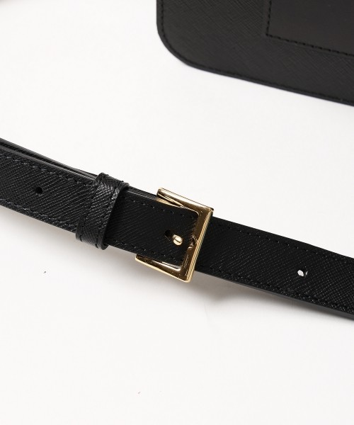 Leather Flap Shoulder Bag