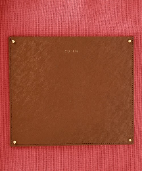 Leather Pocket Canvas Mini Tote