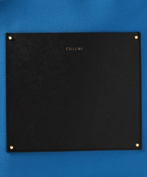 Leather Pocket Canvas Mini Tote