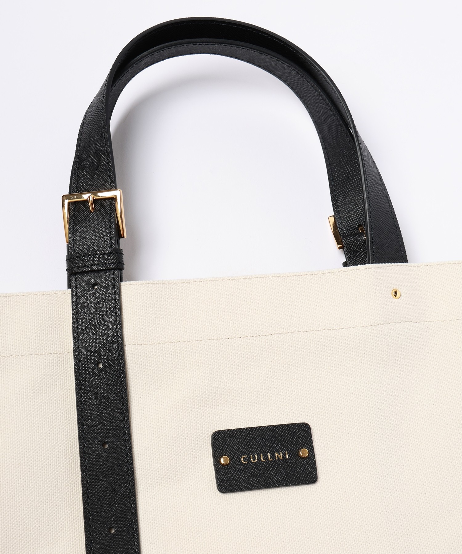 Adjustable Leather Belt Handle Eco Tote Bag