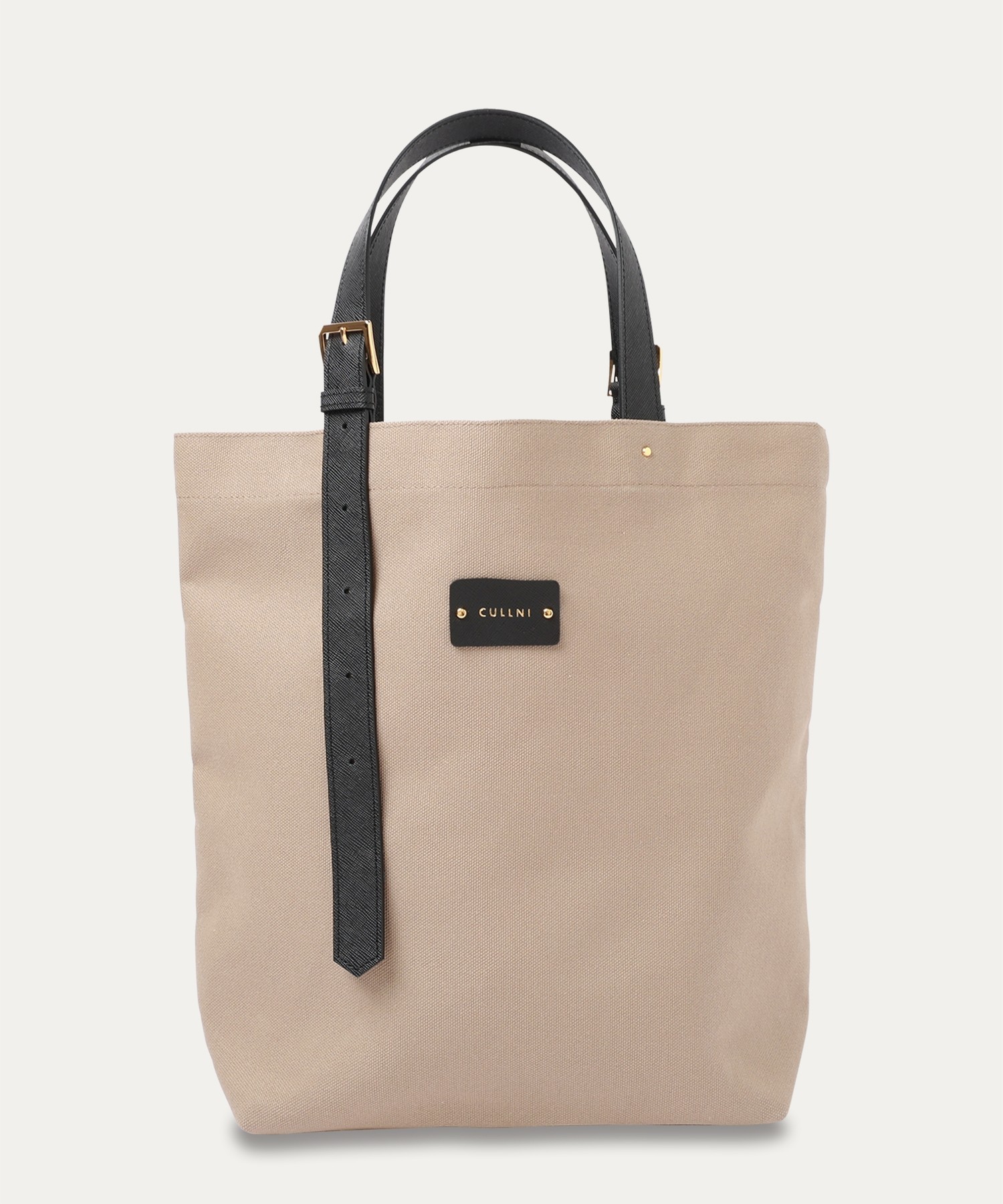 Adjustable Leather Belt Handle Eco Tote Bag