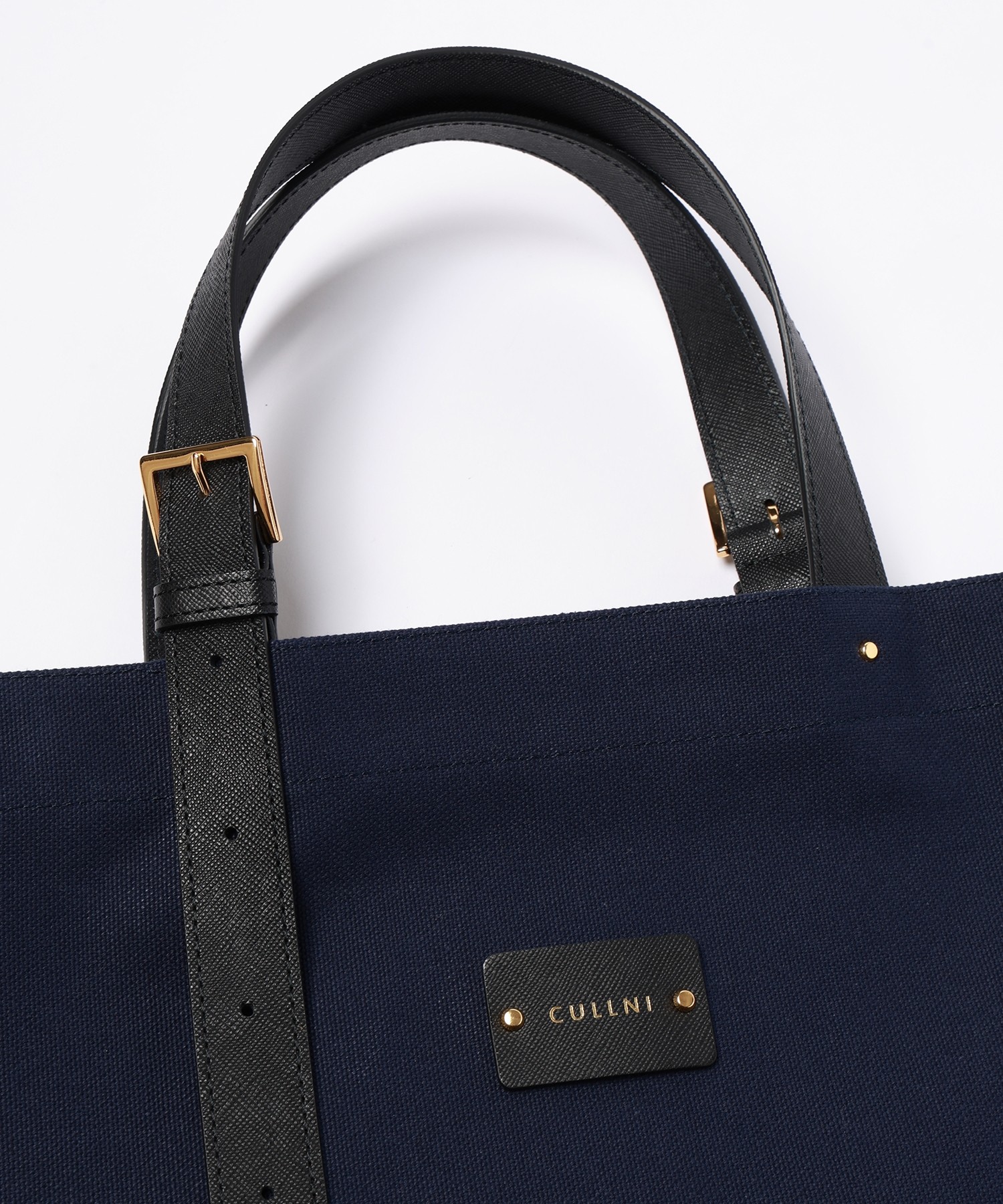 Adjustable Leather Belt Handle Eco Tote Bag