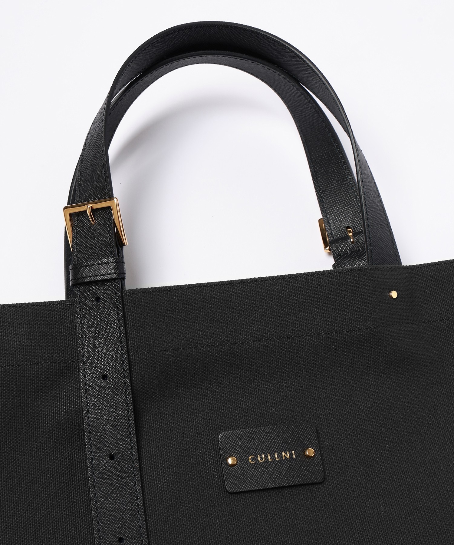 Adjustable Leather Belt Handle Eco Tote Bag