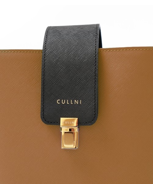 Leather Flap Bucket Bag