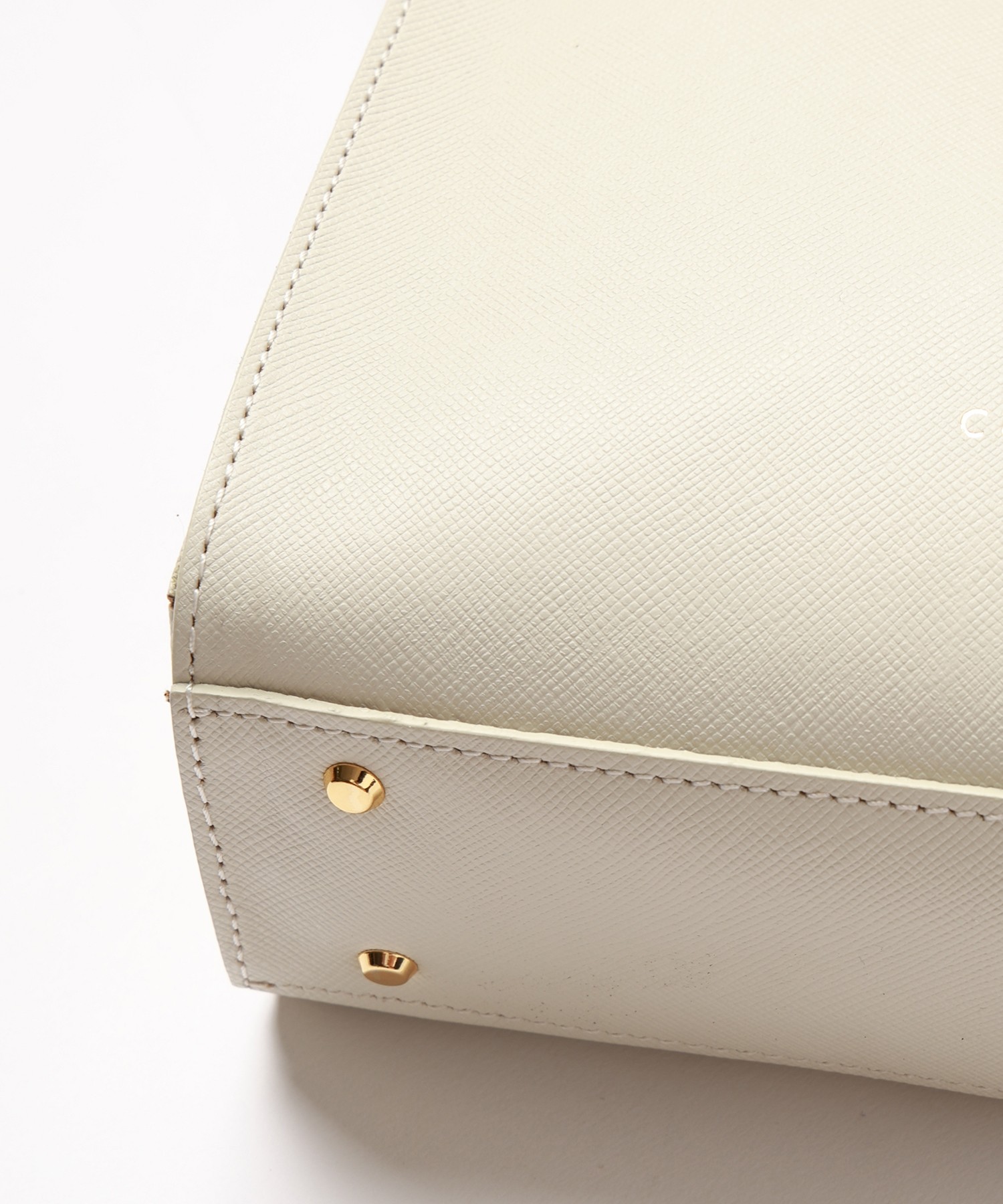 Clasp lock Belt Hand Bag