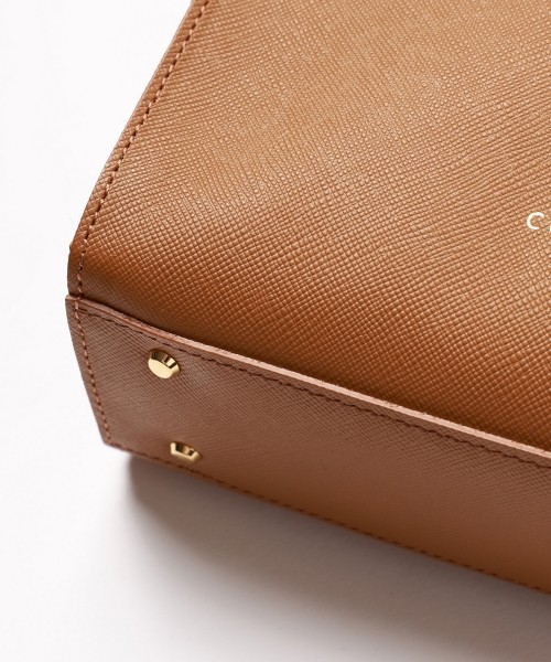 Clasp lock Belt Hand Bag