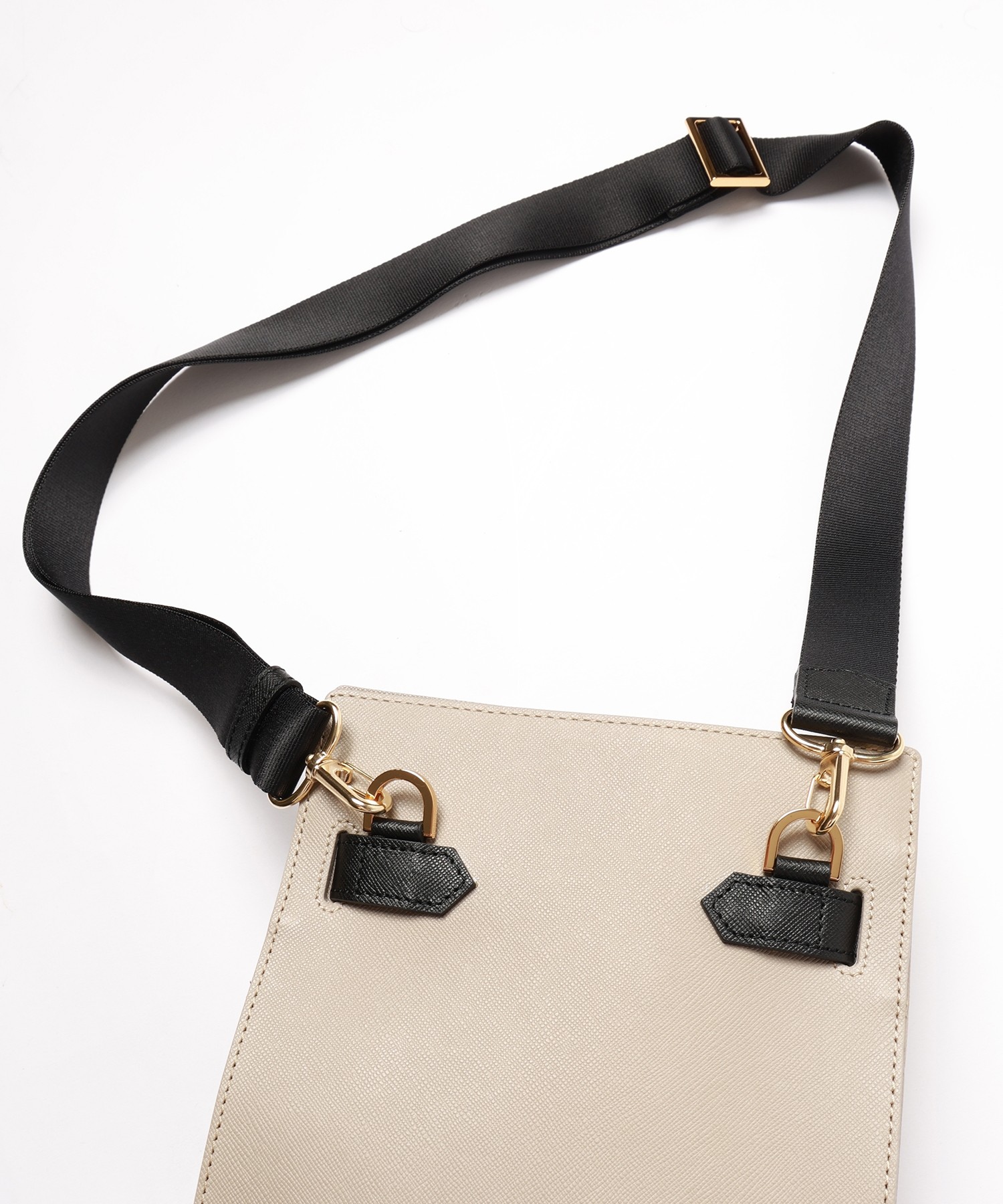Clasp lock Belt Hand Bag