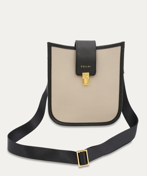 バッグ Cullni bag 21AW CULLNI ONLINE STORE / Leather Pocket Canvas Tote Bag