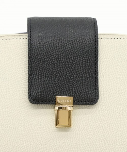 Flap Trapezoid Leather Bag