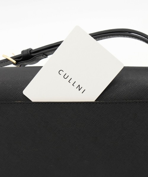 Leather Tuck Lock Mini Flap Bag