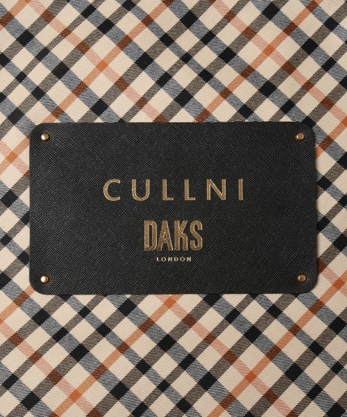 CULLNI for DAKS LONDON Big Leather Patch Tote