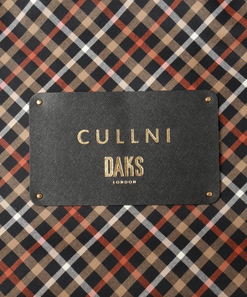 CULLNI for DAKS LONDON Big Leather Patch Tote