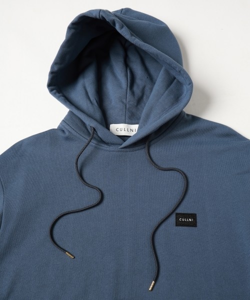 French Terry Embroidery Patch Hoodie