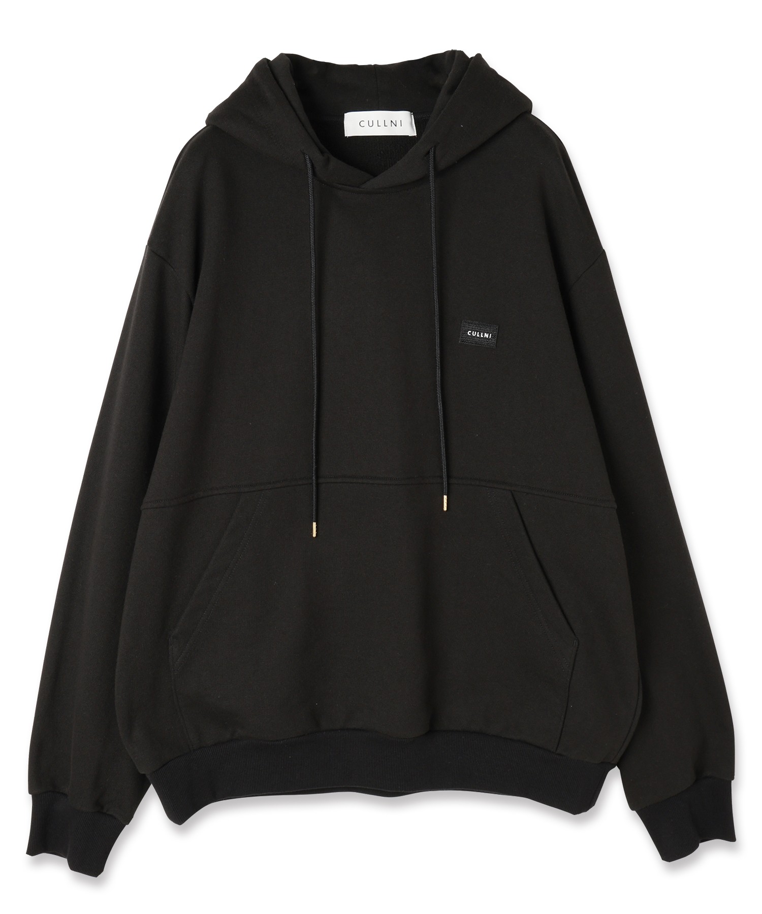 French Terry Embroidery Patch Hoodie