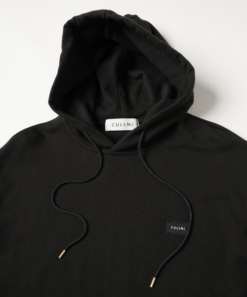 French Terry Embroidery Patch Hoodie